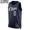 Dres Los Angeles Clippers Russell Westbrook Nike 2023-24 City Edition Navy Swingman - Dječji